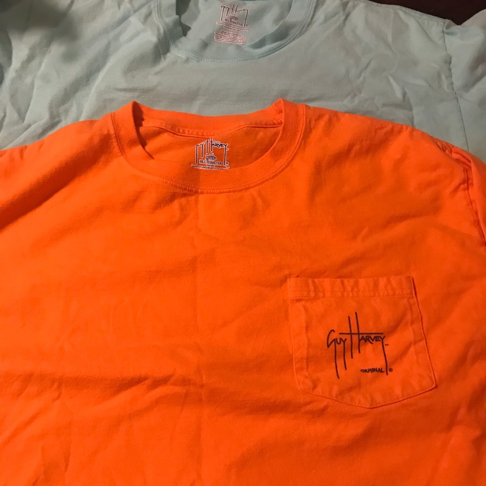 (2) men’s guy harvey size large T-shirt’s